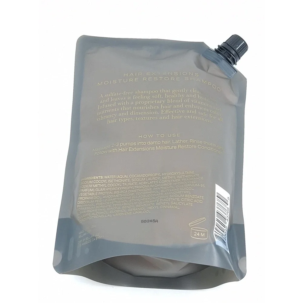 Bellami Moisture Restore Shampoo - Refill Bag 33 fl oz / 975 ml‎ NEW